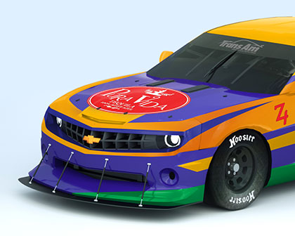 Trans-Am Racing 3D Car Graphics