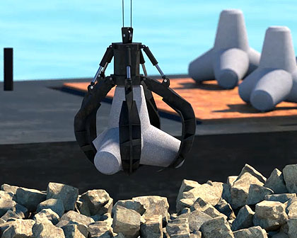 Marine Works Engineering 3D Animation