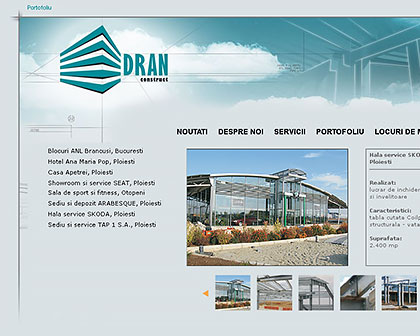 Construction Company Website